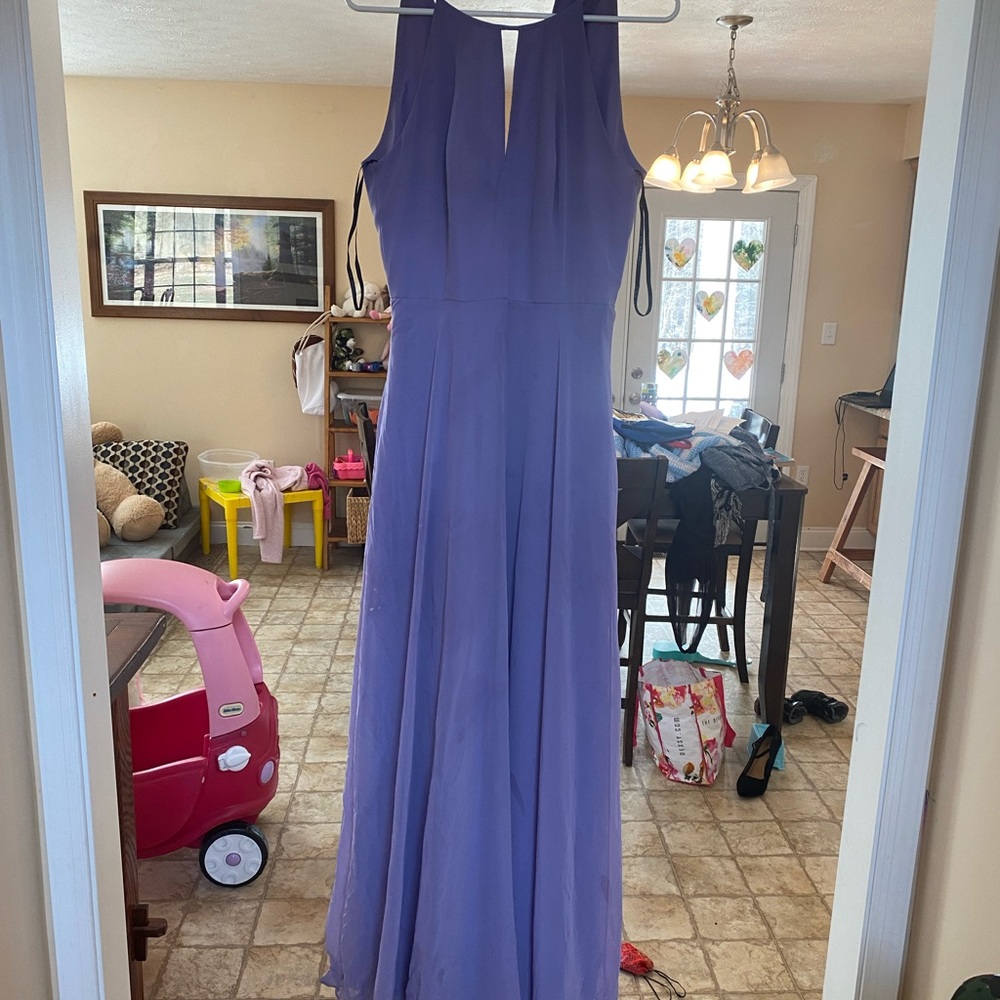Bridesmaid dress - purple
